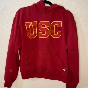 Red ‘USC’ Hoodie